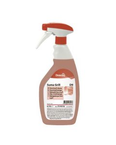 SUMA GRILL CLEANER D9 750ML (PACK OF 6) 7519518