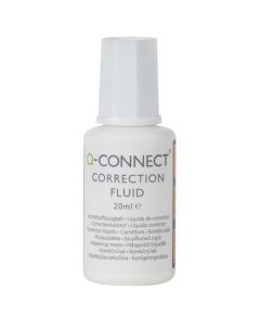 Q-CONNECT CORRECTION FLUID 20ML (PACK OF 10) KF10507Q
