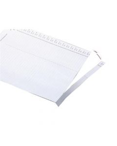 REXEL CRYSTALFILE LATERAL 275 TAB INSERTS WHITE (PACK OF 50 INSERTS) 78370