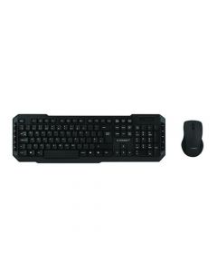 Q-CONNECT WIRELESS KEYBOARD/MOUSE BLACK KF15397 (Pack of 1 Set)