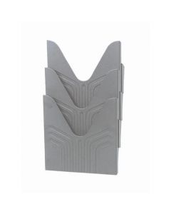 AVERY MAINLINE DISPLAY FILE A4 GREY REF 144-3GRY [PACK 3]