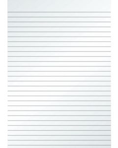 5 STAR VALUE MEMO PAD HEADBOUND 60GSM RULED 160PP 150X200MM WHITE PAPER [PACK 10]