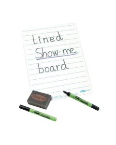SHOW-ME WHITEBOARD A4 LINED (PACK OF 35) C/LIB