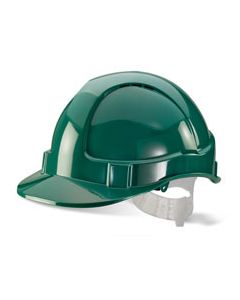 BEESWIFT ECONOMY VENTED SAFETY HELMET GREEN  (PACK OF 1)
