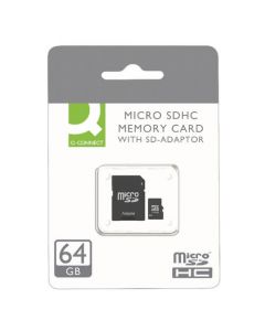 Q-Connect 64GB Micro SD Card Class 10 KF16128