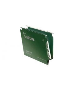 REXEL CRYSTALFILE EXTRA 15MM FILE 150 SHEET GREEN (PACK OF 25 FILES) 3000121