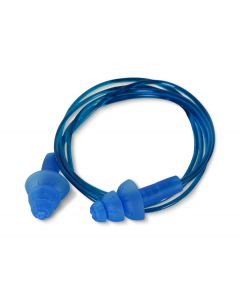 BEESWIFT QED CORDED DETECTABLE EAR PLUGS BLUE   (PACK OF 200)