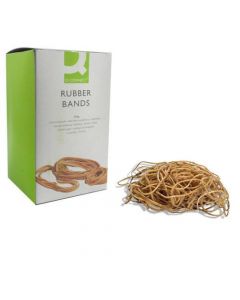 Q-CONNECT RUBBER BANDS NO.19 88.9 X 1.6MM 500G KF10527
