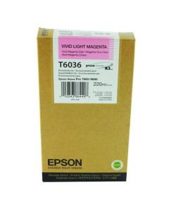 EPSON T6036 LIGHT VIVID HIGH YIELD MAGENTA INKJET CARTRIDGE C13T603600 / T6036