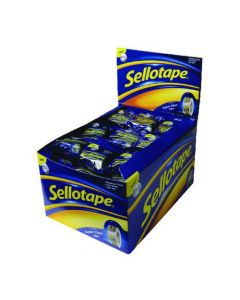 SELLOTAPE SUPER CLEAR TAPE 18MMX10M (PACK OF 50) 1443330