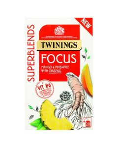 TWININGS SUPERBLENDS FOCUS HT (PACK OF 20) F15170