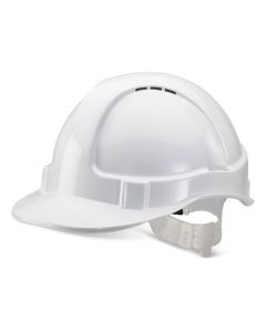 BEESWIFT ECONOMY VENTED SAFETY HELMET WHITE  (PACK OF 1)