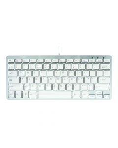 R-GO Compact Keyboard Wired White RGOECUKW