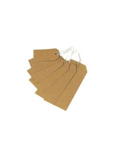 STRUNG TAG 70X35MM BUFF (PACK OF 1000) KF01596
