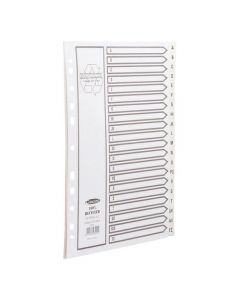 CONCORD RECYCLED A4 INDEX A-Z WHITE 48201