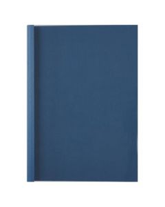 GBC LEATHERGRAIN THERMAL BINDING COVERS R BLUE (PACK OF 100) IB451003