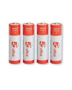 5 STAR OFFICE BATTERIES AA [PACK 4]