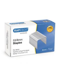 RAPESCO 53/8MM STAPLES CHISEL POINT (PACK OF 5000) 0750