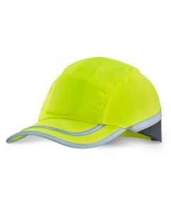 BEESWIFT SAFETY BASEBALL CAP WITH RETRO REFLECTIVE TAPE SATURN YELLOW  (PACK OF 1)