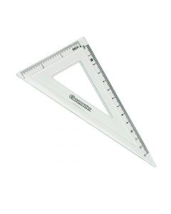 CLASSMASTER 60 DEGREE SET SQUARE CLEAR (PACK OF 30) S60/30