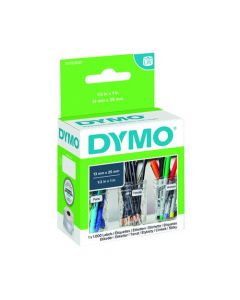 DYMO 11353 LABELWRITER WHITE 12 X 24MM LABELS (PACK OF 1000) S0722530
