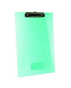 RAPESCO FROSTED TRANSPARENT CLIPBOARD SINGLE SHP PCBAS