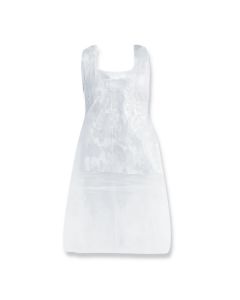 WHITE APRONS FLAT (PACK OF 100)