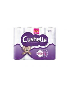 CUSHELLE CUSHIONED TOILET ROLL (PACK OF 12) 1102089