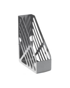 5 STAR OFFICE MAGAZINE RACK FILE FOOLSCAP GREY  (PACK OF 1)