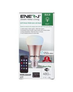 ENER-J WIFI SMART LED CANDLE E14 BULB WITH 8 SCENE MODES AND SMART VOICE CONTROL REF SHA5287