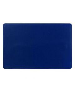 DURABLE DESK MAT CONTOURED EDGE 530 X 400MM DARK BLUE 710207  (PACK OF 1)