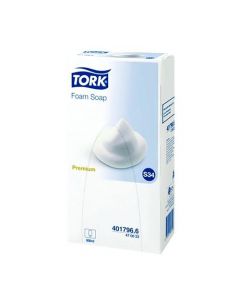 TORK HAND LOTION FOAM SOAP 0.8 LITRE (PACK OF 6) 470022