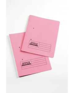 REXEL JIFFEX TRANSFER FILE A4 PINK (PACK OF 50 FILES) 43247EAST