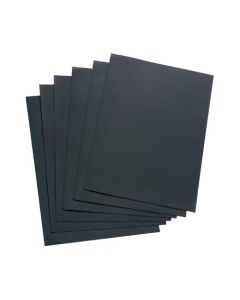 5 STAR OFFICE BINDING COVERS 240GSM LEATHERGRAIN A4 BLACK [PACK 100]