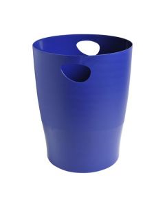 EXACOMPTA FOREVER WASTE BIN RECYCLED PLASTIC DIA 263XH335 BLUE REF 453104D (PACK OF 1)