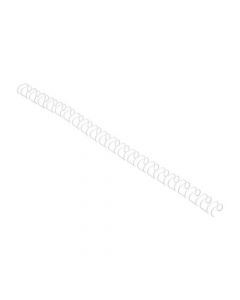 GBC BINDING WIRE ELEMENTS 21 LOOP 70 SHEETS 8MM WHITE REF 165184 [PACK 100]