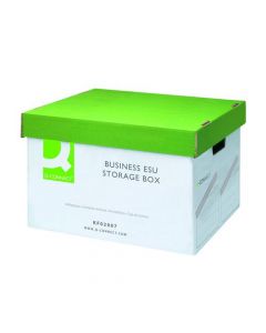 Q-CONNECT BUSINESS EASY SET UP STORAGE BOX (PACK OF 10 BOXES) KF02007