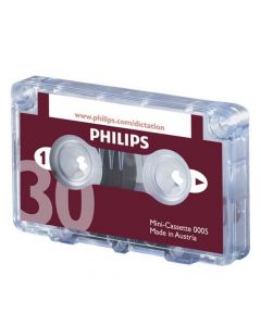 PHILIPS DICTATION CASSETTE 30 MINUTES (PACK OF 10) LFH0005/30