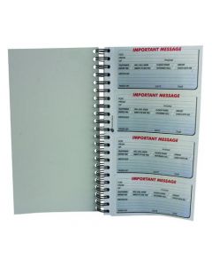 Q-CONNECT DUPLICATE TELEPHONE MESSAGE BOOK 400 MESSAGES KF01336 (PACK OF 1)