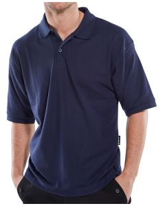 BEESWIFT POLO SHIRT NAVY BLUE L (PACK OF 1)