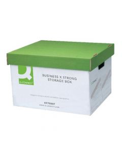 Q-CONNECT BUSINESS STORAGE TRUNK BOX W380XD455XH255MM (PACK OF 10 BOXES) KF75001
