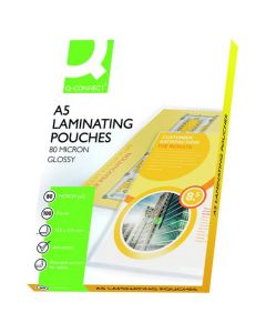 Q-CONNECT A5 LAMINATING POUCH 160 MICRON (PACK OF 100) KF04106
