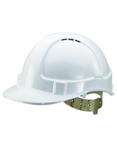 COMFORT VENTED SAFETY HELMET WHITE BBVSHW (PACK OF 1)