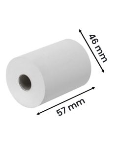THERMAL PAPER ROLL 57X46X12.5MM (PACK OF 20)