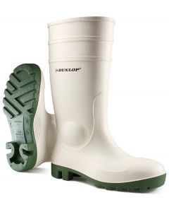 DUNLOP PROTOMASTOR STEEL TOE CAP PVC SAFETY WELLINGTON BOOT WHITE 03 (PACK OF 1)