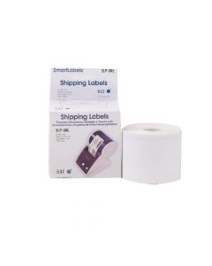 SEIKO SHIPPING LABEL 54X101MM WHITE (PACK OF 220)ON A ROLL SLP-SRL