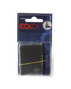 COLOP E/2600 REPLACEMENT INK PAD BLACK (PACK OF 2) E2600BK
