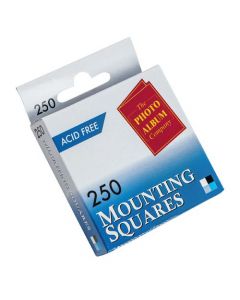 TPAC PHOTO MOUNTING SQUARES WHITE (PACK OF 250) MS250
