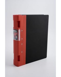GUILDHALL GL ERGOGRIP 2 RING BINDER A4 RED (PACK OF 2 BINDERS) 4510