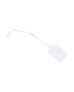 TICKET LABELS STRUNG DURABLE 46X30MM WHITE [PACK 1000]